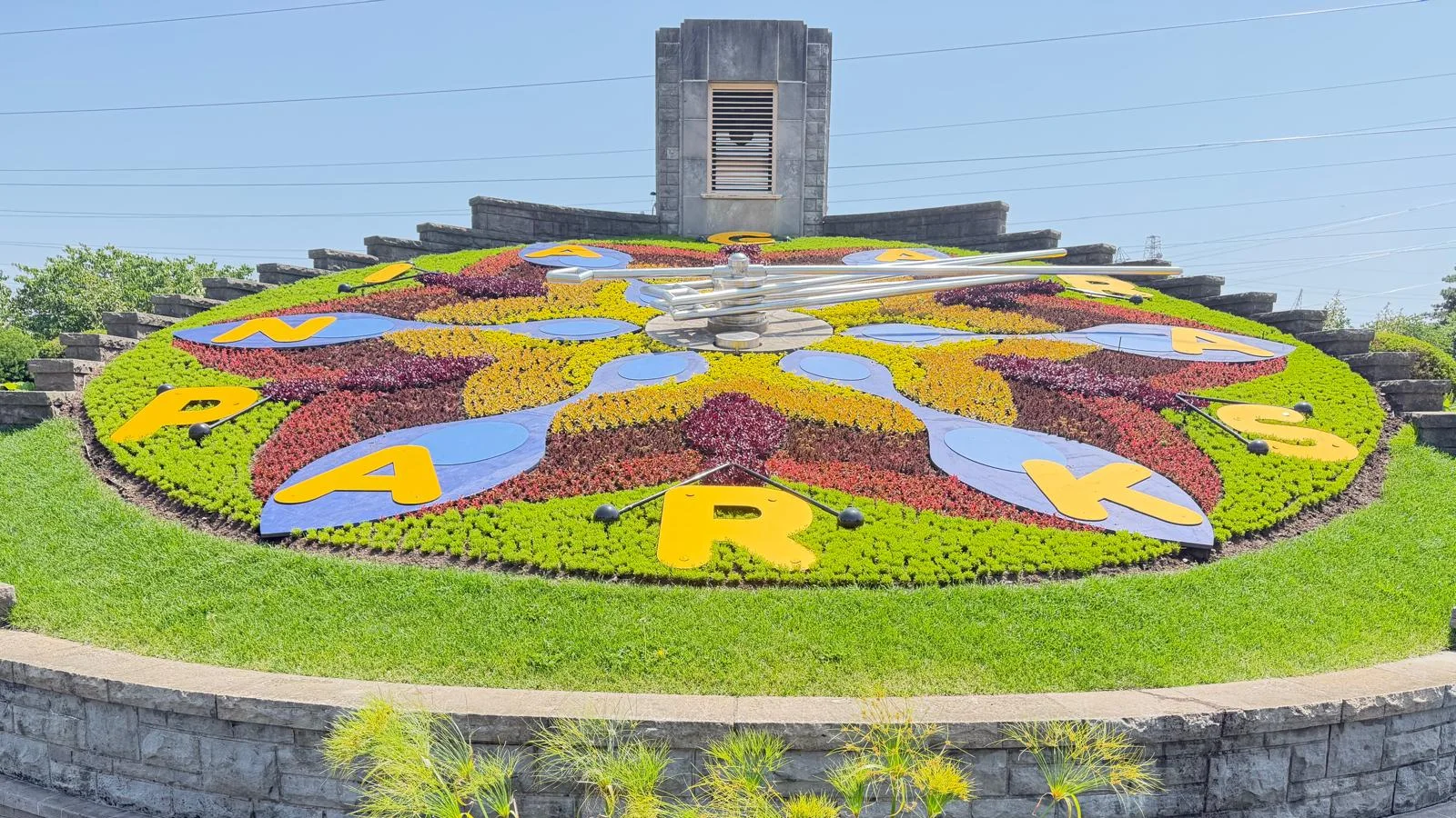 The Niagara Floral Clock: 40 Feet Across, and Still Wound by a Power Company