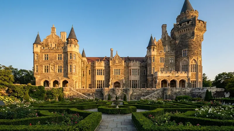 Casa Loma Gothic Revival castle and gardens in Toronto